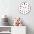 Wall Clock 12 Inch Silent Non Ticking