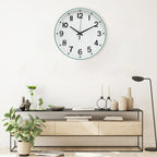 Wall Clock 12 Inch Silent Non Ticking