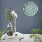 Wall Clock 12 Inch Silent Non Ticking