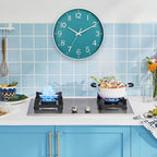 Wall Clock 12 Inch Silent Non Ticking