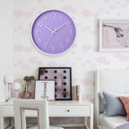 Wall Clock 12 Inch Silent Non Ticking