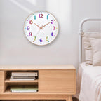 Wall Clock 12 Inch Silent Non Ticking