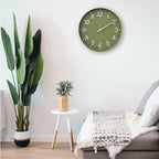 Wall Clock 12 Inch Silent Non Ticking