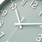 Wall Clock 12 Inch Silent Non Ticking
