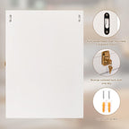 Wall Display Cabinet Lockable with Acrylic Door 49