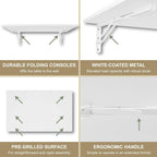 Wall Folding Table 80 X 50CM
