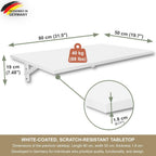 Wall Folding Table 80 X 50CM