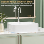 Wall Hung Bathroom Basin Ceramic Wash Modern