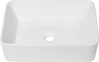 Wall Hung Bathroom Vessel Sink High-Fired Ceramic Basin