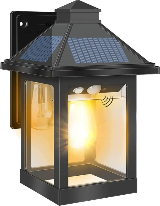 Wall Lantern Outdoor Vintage Motion Sensor Light