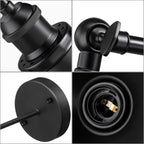 Wall Light with Switch Plug in Spot Lamps