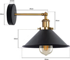 Wall Light with Switch Plug in Spot Lamps