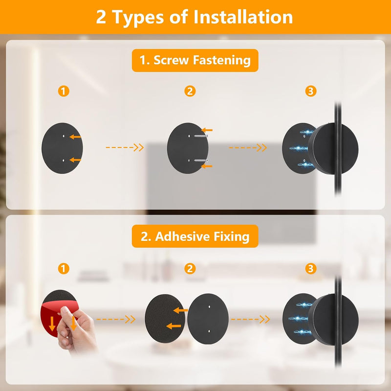 Wall Lights for Living Room 3 Colour Temperature