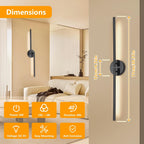 Wall Lights for Living Room 3 Colour Temperature