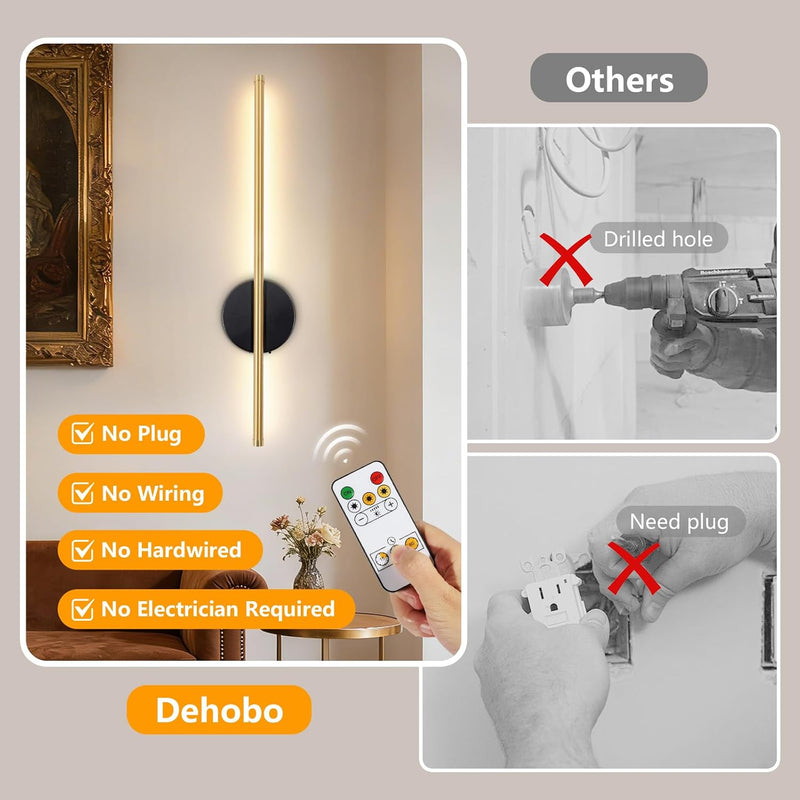 Wall Lights for Living Room 3 Colour Temperature