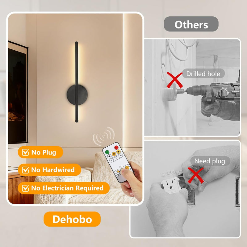 Wall Lights for Living Room 3 Colour Temperature