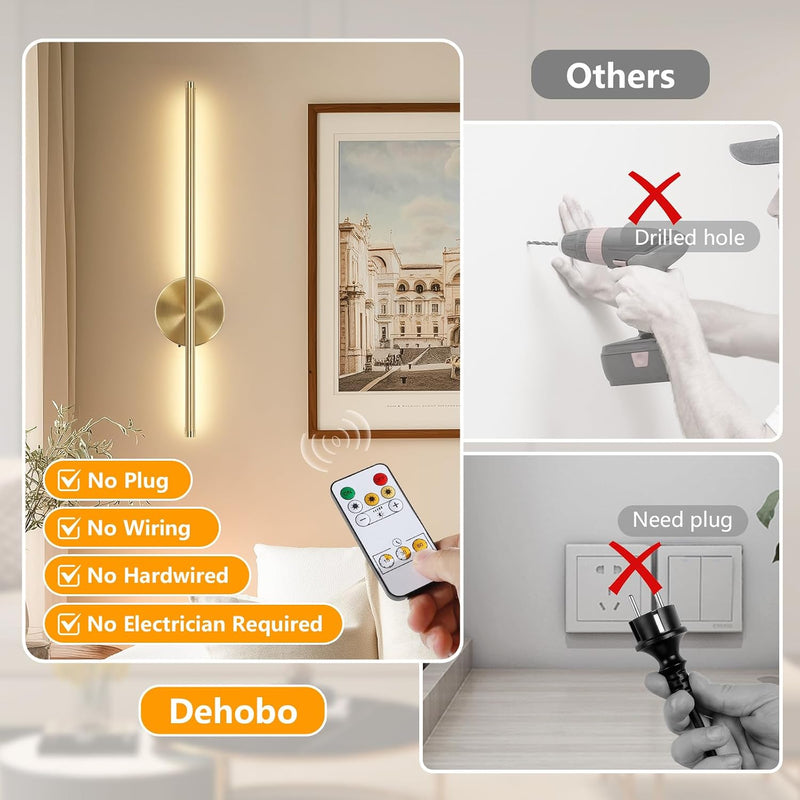 Wall Lights for Living Room 3 Colour Temperature