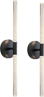 Wall Lights Indoor 8000mah with Bubble Acrylic Tubes