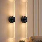 Wall Lights Indoor 8000mah with Bubble Acrylic Tubes