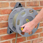 Wall-Mounted 30m Hose Reel with 15m :