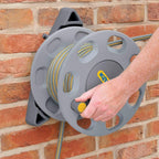 Wall-Mounted 30m Hose Reel with 15m :