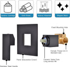 Wall Mounted Bath Taps Waterfall Tap for Basin