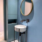 Wall Mounted Bath Taps Waterfall Tap for Basin
