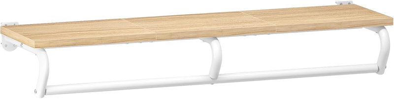 Wall Mounted Clothes Rack Metal Garment with Top