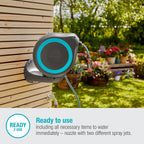 Wall-Mounted Hose Box Rollup S : Versatile Watering