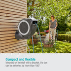 Wall-Mounted Hose Box Rollup S : Versatile Watering