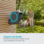Wall-Mounted Hose Box Rollup S : Versatile Watering