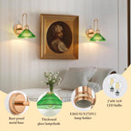 Wall Sconce Chrome Vintage Light Fixtures with Round (Set of 2)