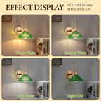 Wall Sconce Chrome Vintage Light Fixtures with Round (Set of 2)