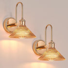 Gold+amber Glass
