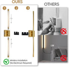 Wall Sconce Lights 10000mah Battery Operated (2 Pack)