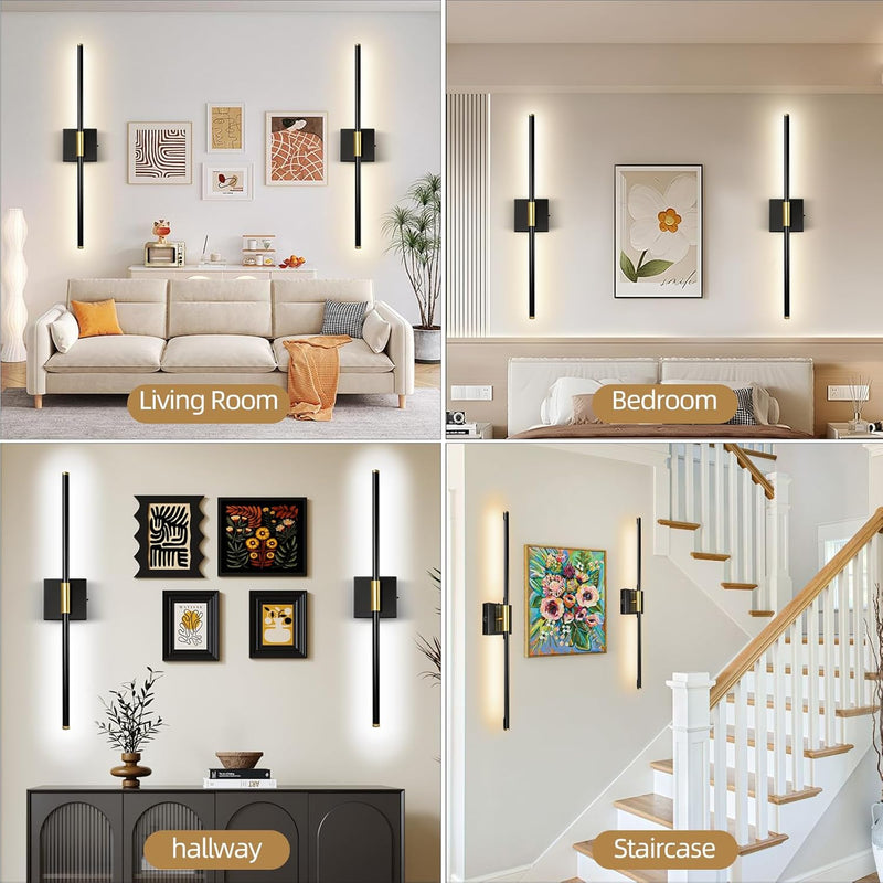 Wall Sconce Lights 10000mah Battery Operated (2 Pack)