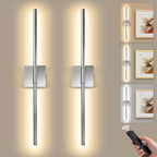 Wall Sconce Lights 10000mah Battery Operated (2 Pack)