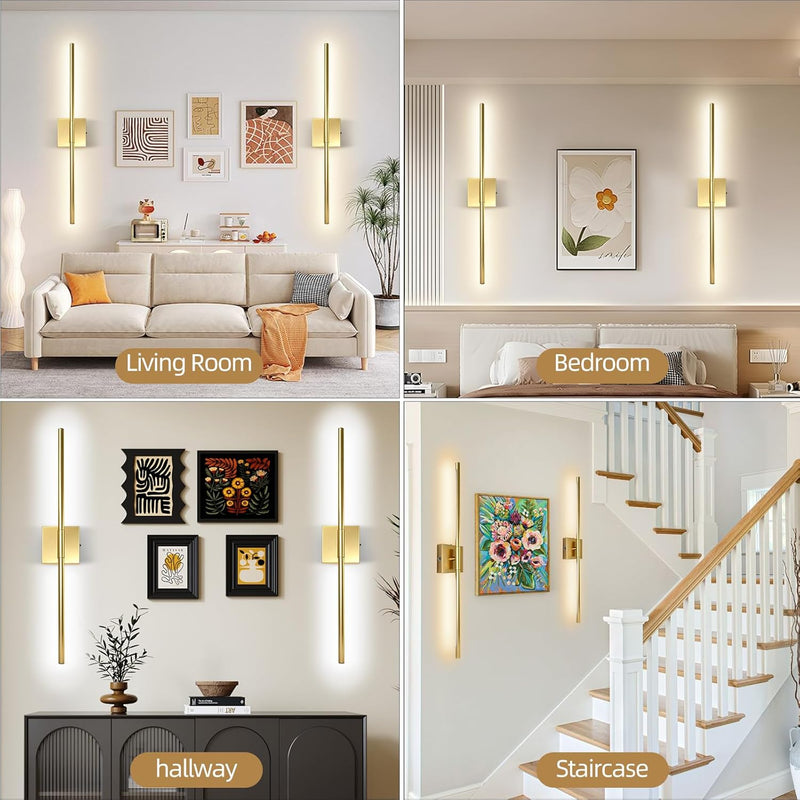 Wall Sconce Lights 10000mah Battery Operated (2 Pack)