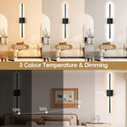 Wall Sconce Lights 10000mah Battery Operated (2 Pack)