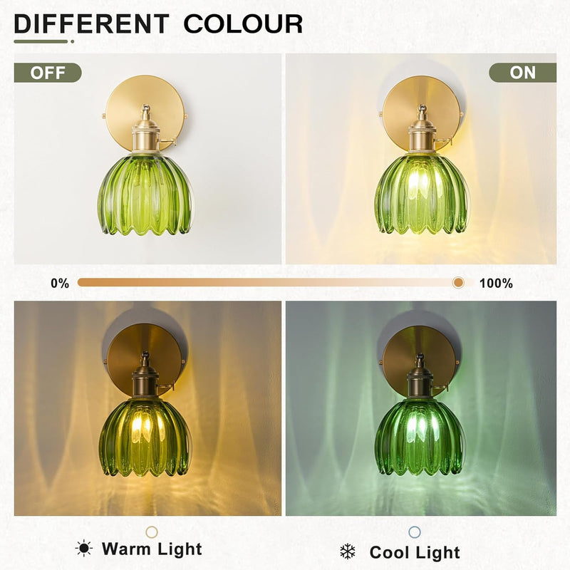 Wall Sconce Lights Set of Two Hardwired Vintage