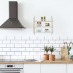 Wall Shelf Hxwxd: 60 X 15CM Suspended