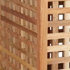 Walnut Storage Seat with Hamper