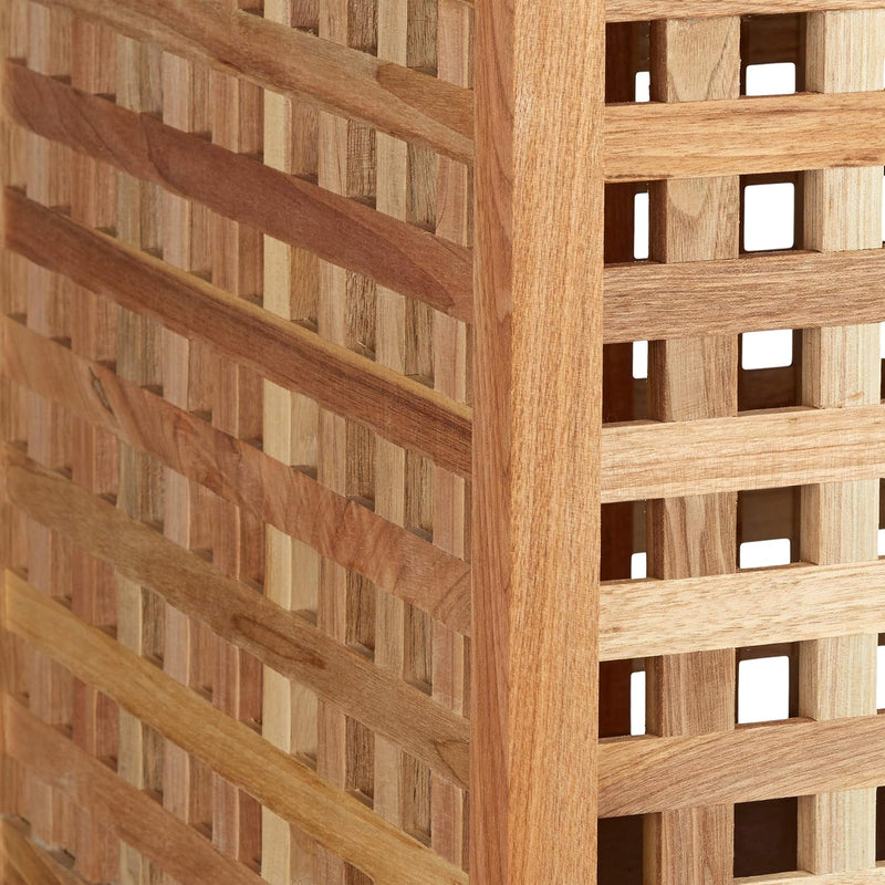 Walnut Storage Seat with Hamper