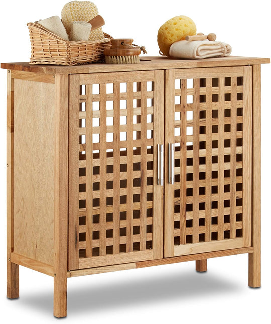 Walnut Under-Sink Cabinet