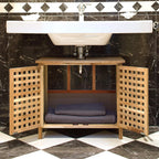 Walnut Under-Sink Cabinet 61 X 66 29CM