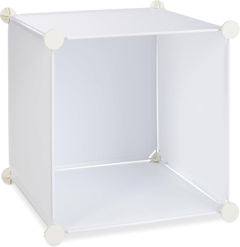 Wardrobe 18 Compartments Plastic Closet Shoe Cabinet