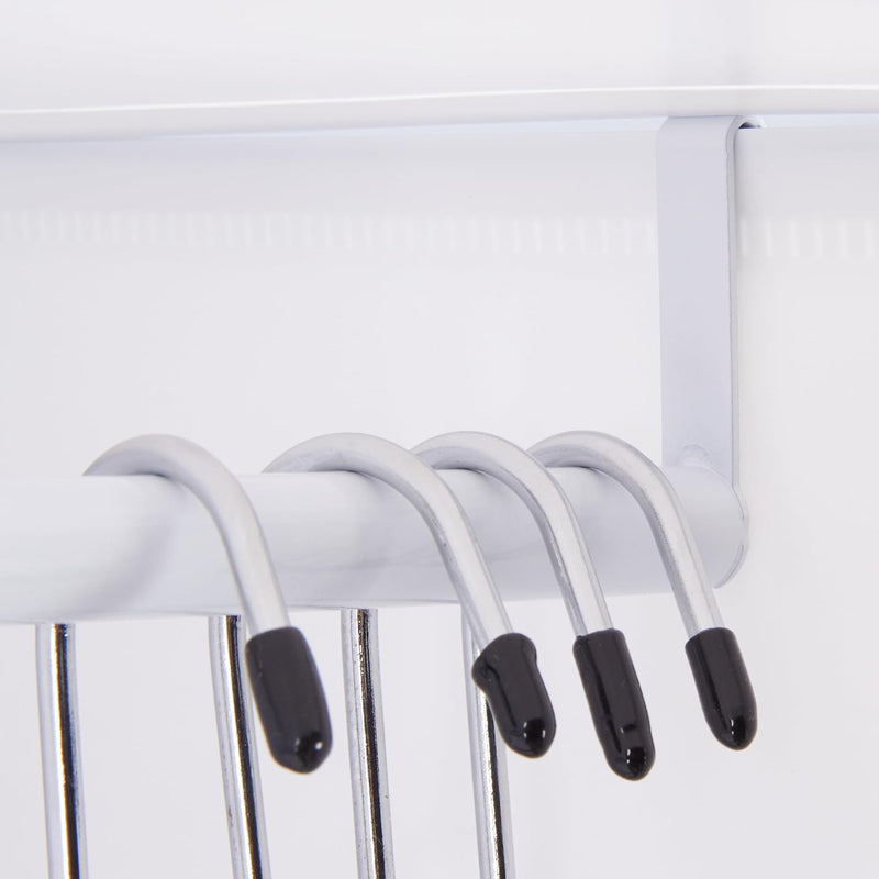 Wardrobe 18 Compartments Plastic Closet Shoe Cabinet