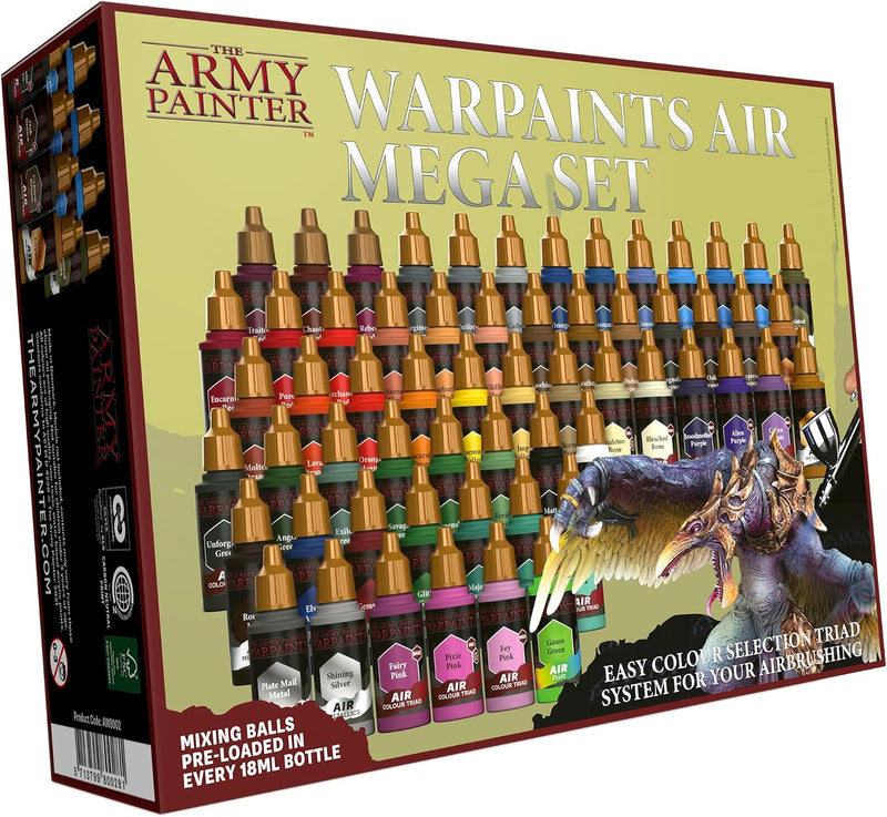 Warpaints Air Mega Set 60 X 18ML Pre-Thinned