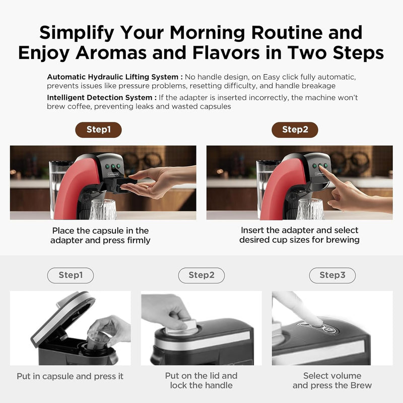 Warriors1 5 in 1 Pod Coffee Machines
