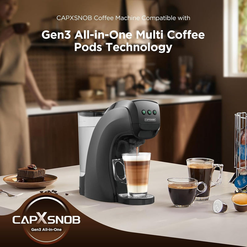 Warriors1 5 in 1 Pod Coffee Machines